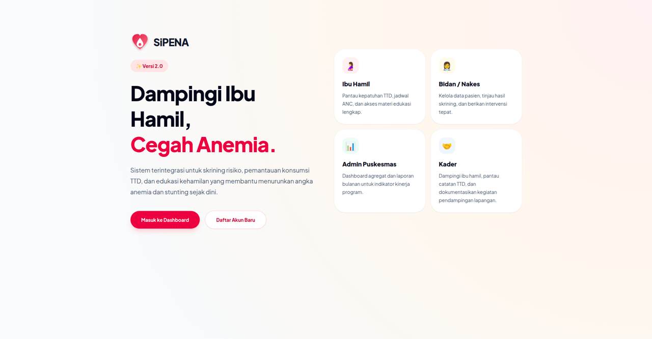 Aplikasi SiPENA pendampingan ibu hamil